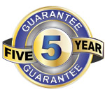 5 Year Guarantee